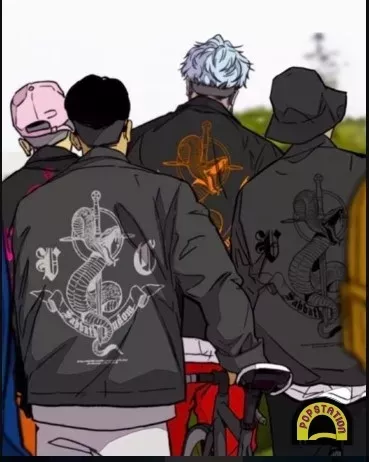Nama crew manhwa Windbreaker - Sabbath Crew