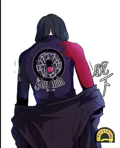Nama crew manhwa Windbreaker - Tarantula Crew