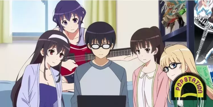 Rekomendasi Anime Harem Terbaik - Saekano: How To Raise A Boring Girlfriend