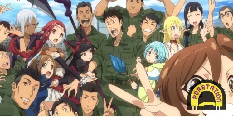 Rekomendasi Anime Harem Terbaik - GATE