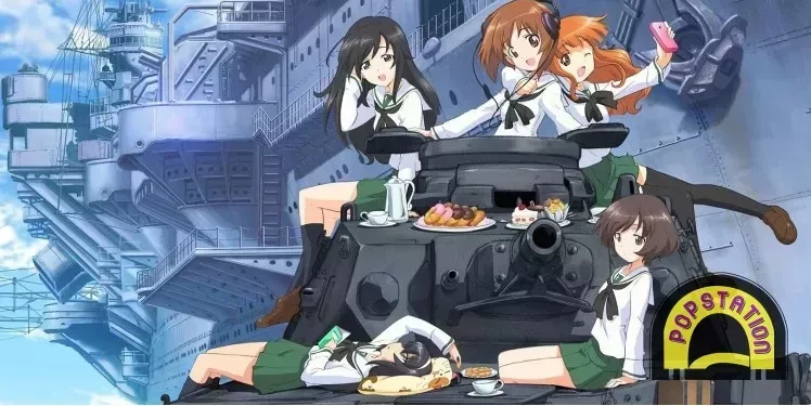 Rekomendasi Anime Action School - Girls Und Panzer
