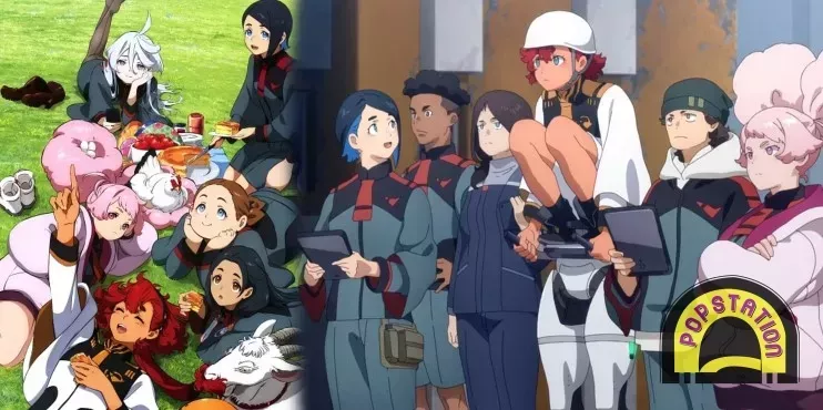 Rekomendasi Anime Action School - Mobile Suit Gundam: The Witch From Mercury