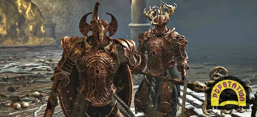 Bos Terkuat di Elden Ring - Crucible Knight Duo