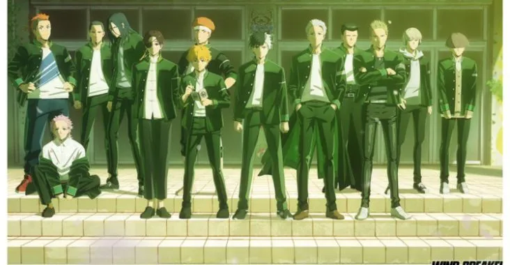 Karakter Terkuat di Anime Wind Breaker