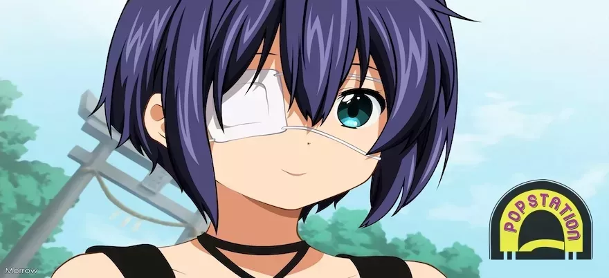 Karakter Anime Terimut - Rikka Takanashi (Chuunibyou demo Koi ga Shitai!)